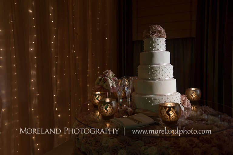 wedding cake, wedding photography, Moreland Photography, Mike Moreland, dramatic wedding cake picture